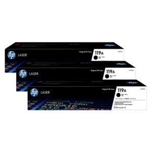 Cartouche de toner laser HP 119A noir/cyan/magenta/jaune