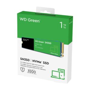 Western Digital SSD WD Green SN350 1 To SSD 1 To M.2 2880 PCIe NVMe 3.0 x4