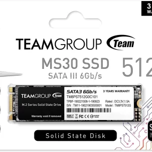 Disque dur SSD 512 MS30 M.2 2280 1TB SATA IIITeam Group