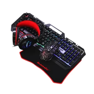Casque Gamer BANDA G11 avec Clavier Souris et Tapis