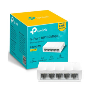Switch 5 ports TP-link 10/100 Mbps